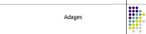 Adages